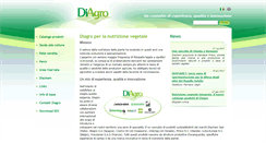 Desktop Screenshot of diagro.it