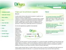 Tablet Screenshot of diagro.it